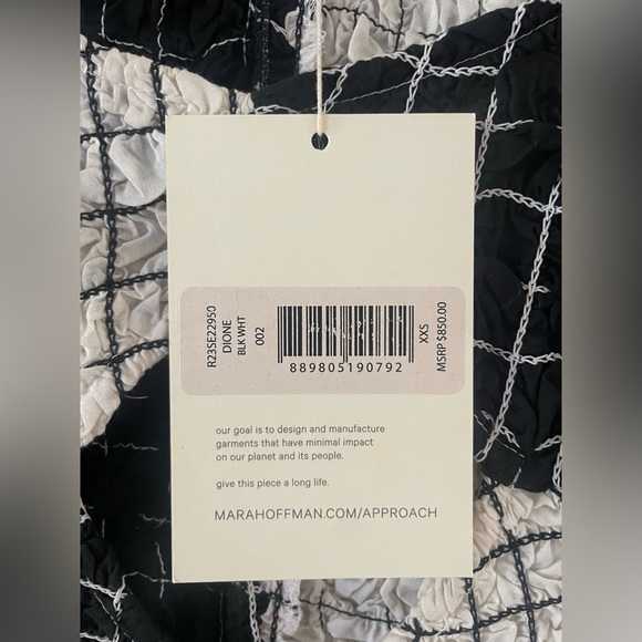 NWT Mara Hoffman Dione Dress XXS - Picture 6 of 7